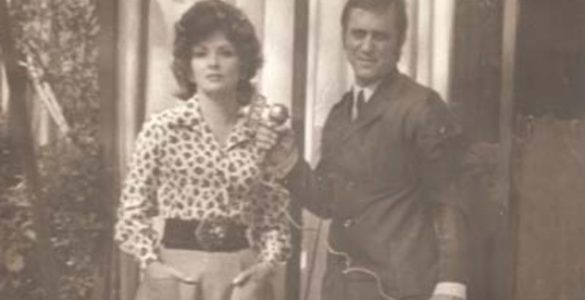 Milton Parron com Gina Lollobrigida